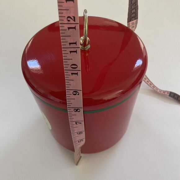 Vintage 1978 Christmas Garfield Jim Davis Bah Humbug Ice Bucket Container CLEAN - Picture 9 of 13